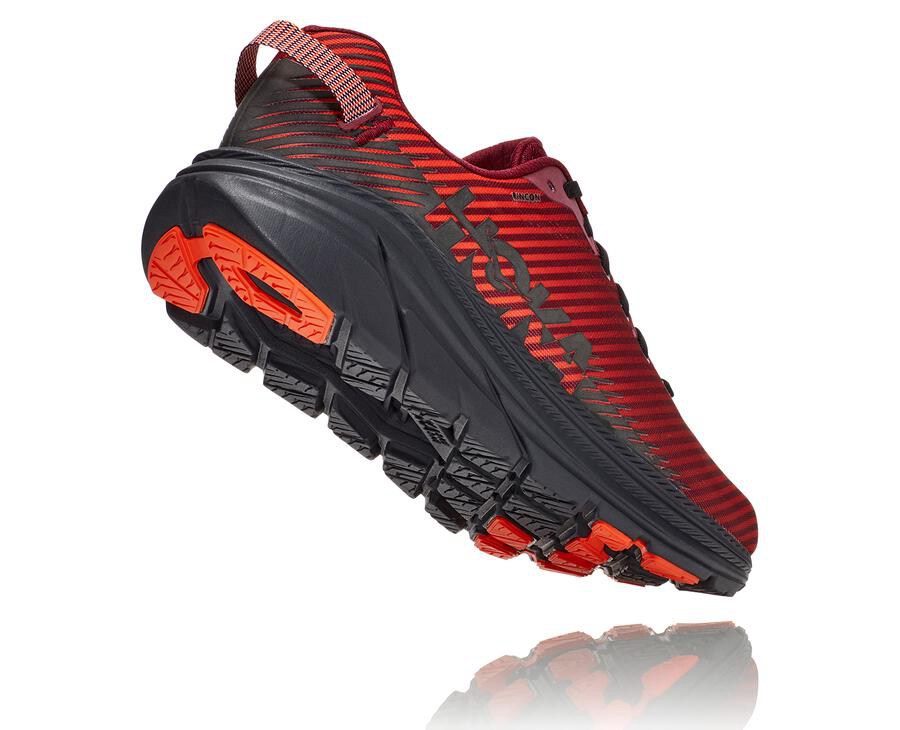 Hoka One One Tenisky Panske Červené - Rincon 2 - 54309-SNXG